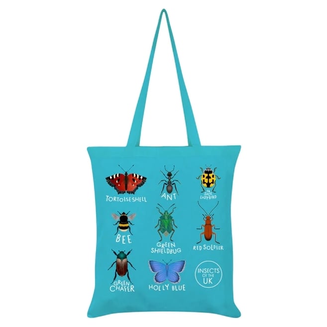 Insects of the UK Tote Bag - Nature's Delights Collection